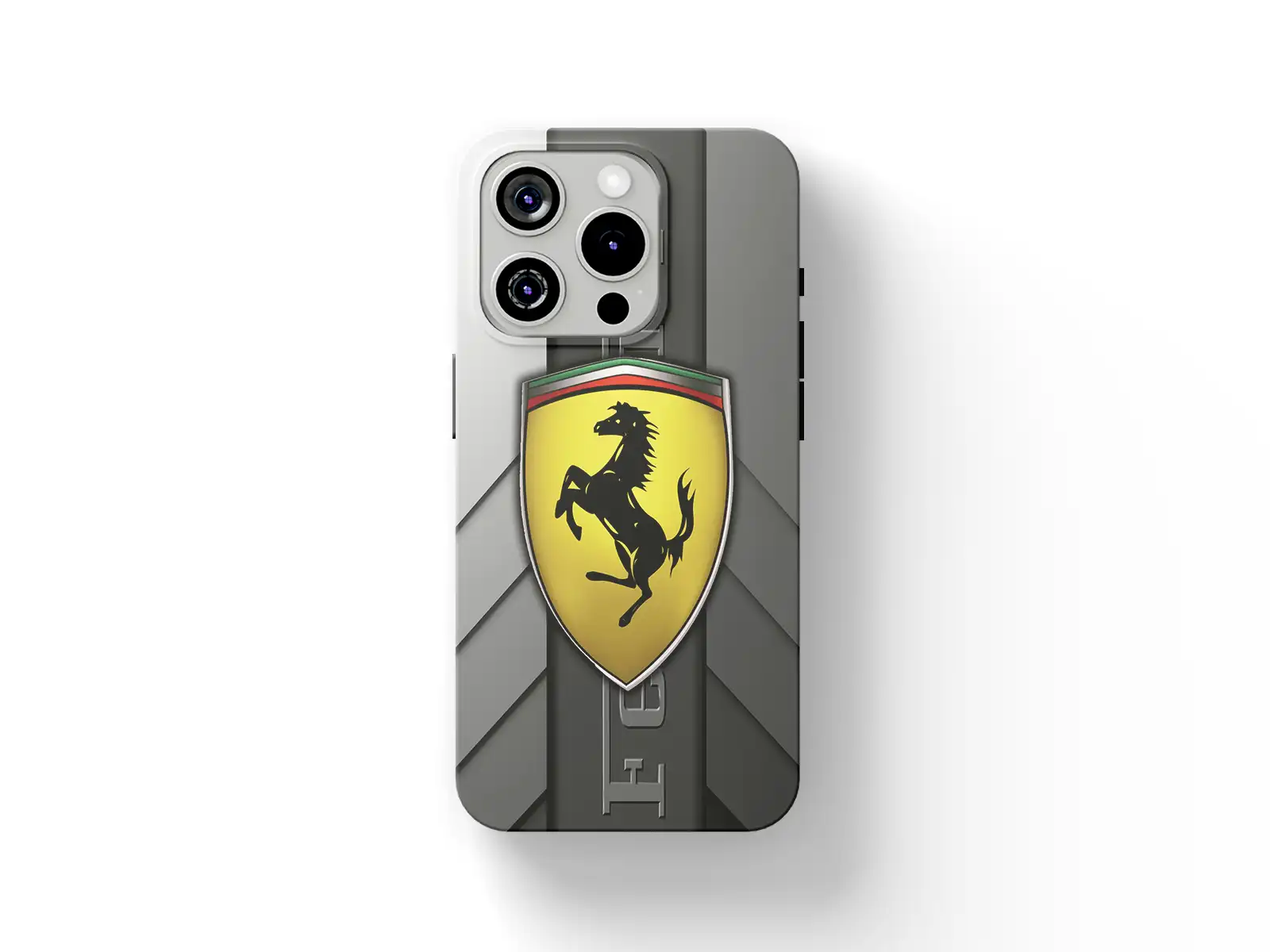Ferrari Cover Silicone Telefono Tocco Premium